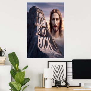 Divine Saviour: The Lord Is My Rock Poster