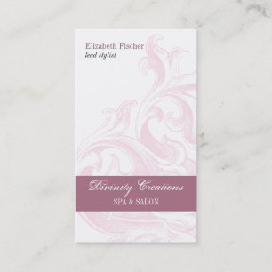 Divine Sconce Salon Appointment Card