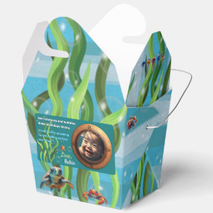 Divine Sea Creatures Take Away Party Favor Box