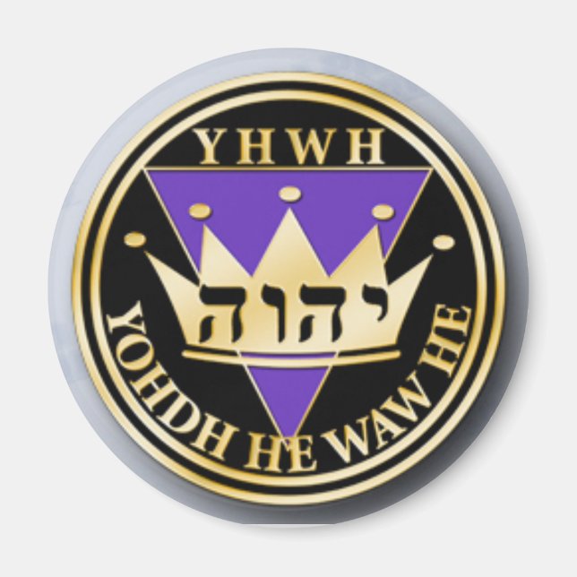 DIVINE SEAL gold magnet (Front)