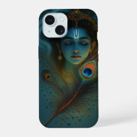 Divine Serenity – Krishna Inspired Artistic Phone 