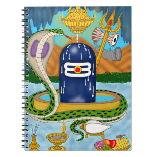 Divine Shivlingam Stationary Collection – Spiritua Notebook