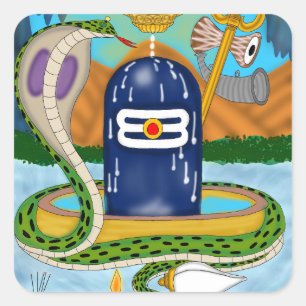 Divine Shivlingam Stickers – Sacred Lord Shiva Art