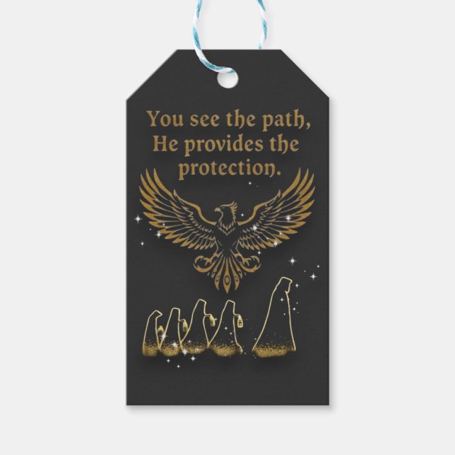 Divine Sight Spiritual Gear Collection  Gift Tags (Front)