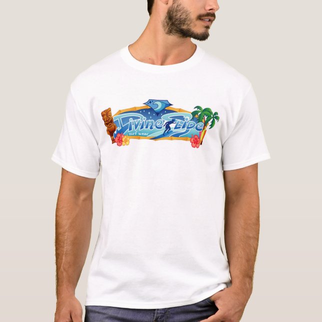 Divine Slide Midnight Surfer T-Shirt (Front)