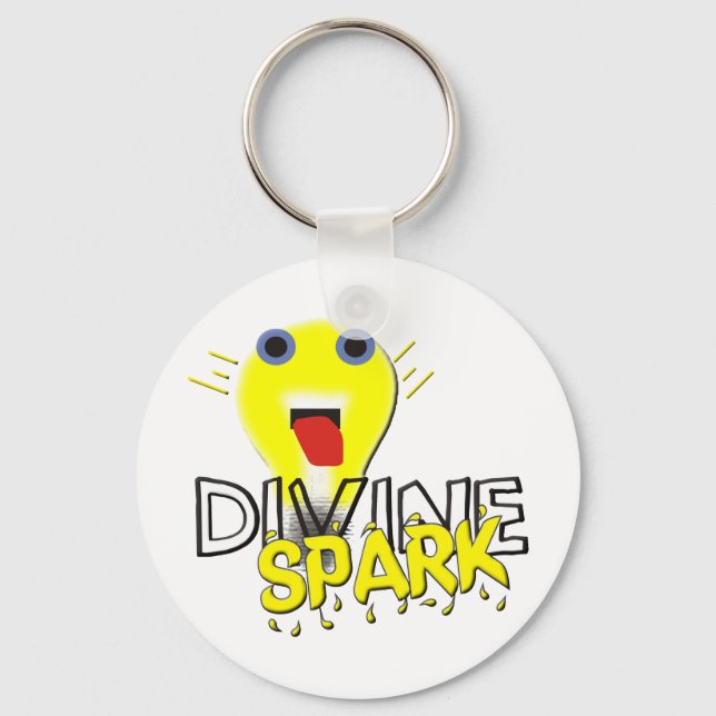 Divine Spark Key Ring (Front)