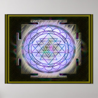 Divine Sri Yantra13 Poster