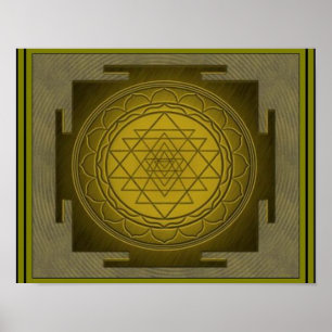 Divine Sri Yantra8 Poster