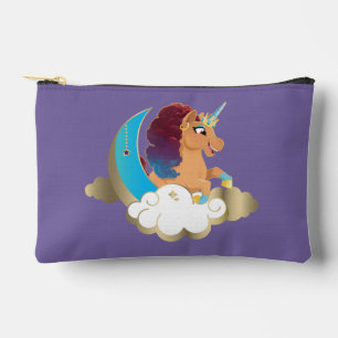 Divine the Unicorn Moon & Clouds Accessory Pouch