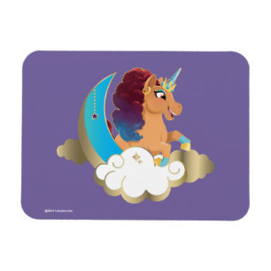 Divine the Unicorn Moon & Clouds Magnet