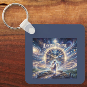 Divine Timing Key Ring