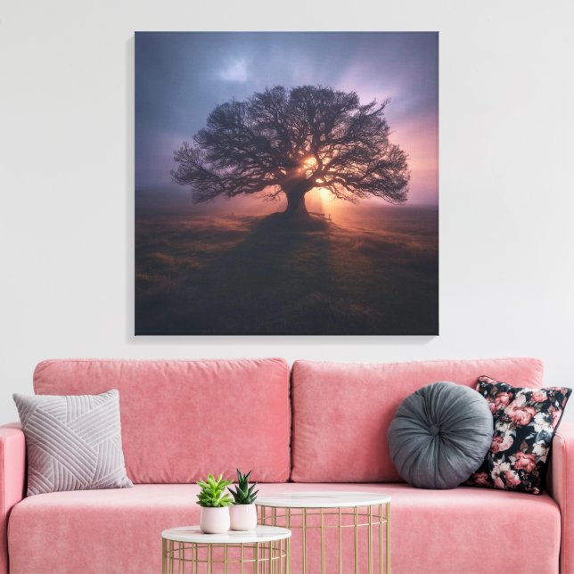 Divine Tree Wall Art Spiritual Sacred Tree of Life (Insitu(LivingRoom))