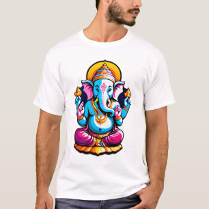 Divine Vibrance – Lord Ganesha T-Shirt