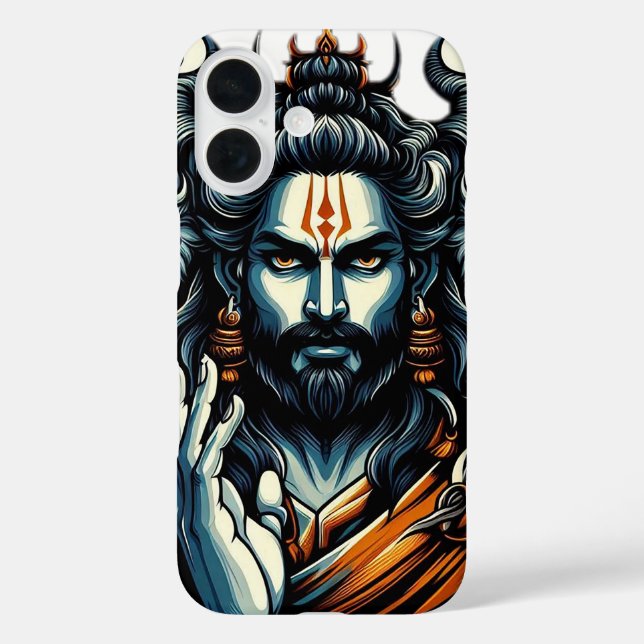 Divine Warrior The Fierce Protector with Mystic Case-Mate iPhone Case (Back)