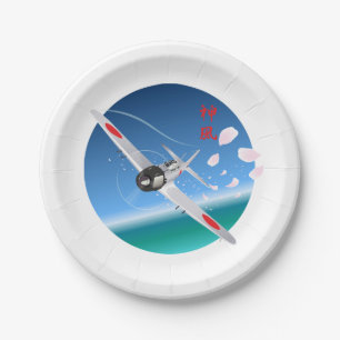 Divine Wind Paper Plate