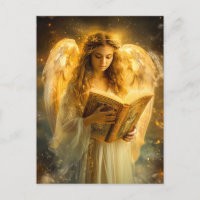 Divine Wisdom Angel with Bible