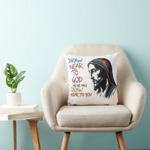 Divine Words: Jesus Inspire Cushion