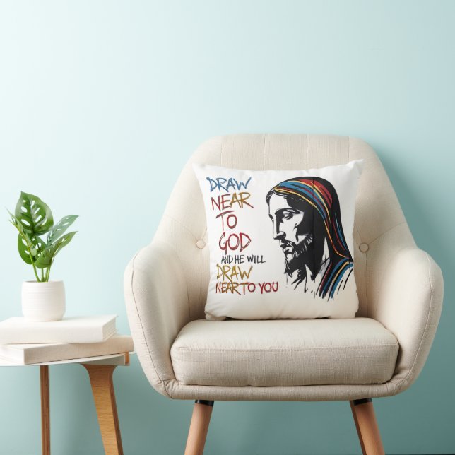 Divine Words: Jesus Inspire Cushion (Chair)