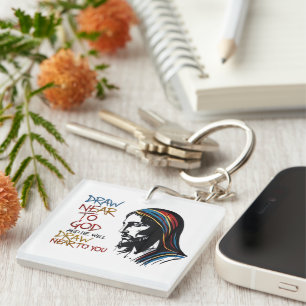 Divine Words: Jesus Inspire Key Ring