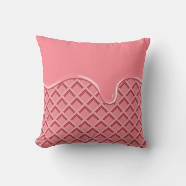 Divinely Decadent Ice Cream Cushion (Front)