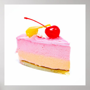 Divinely Decadent Ice Cream Pie Poster