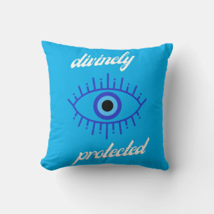 Divinely Protected Throw Pillow