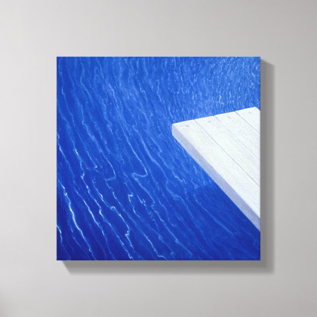 Diving Board 2004 Canvas Print (Front)