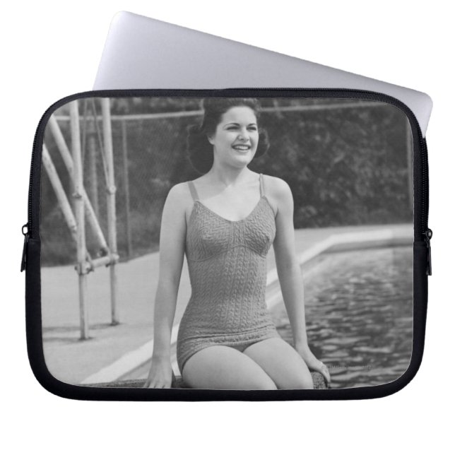 Diving Board Laptop Sleeve (Front)