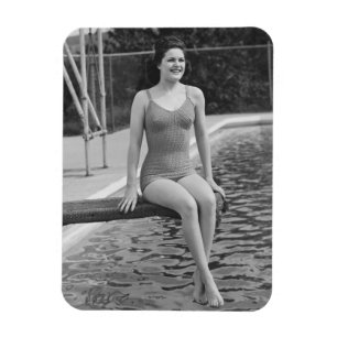 Diving Board Magnet