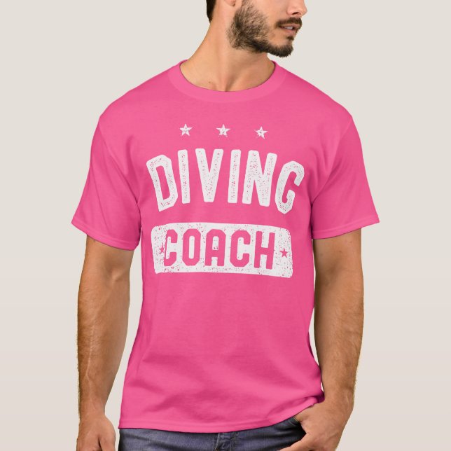Diving Coach Diving T-Shirt (Front)