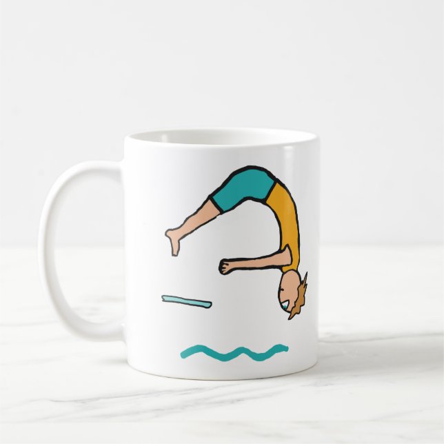 Diving Coffee Mug (Left)