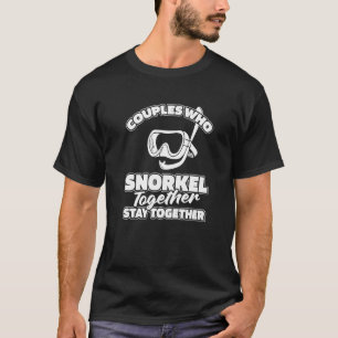 Diving Couple Diver  Snorkel Snorkelling T-Shirt