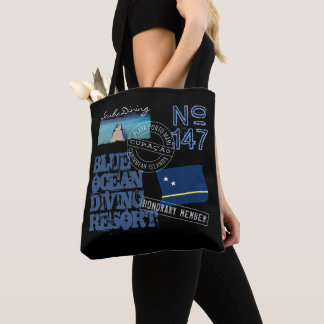 Diving Curaçao Caribbean Tote Bag