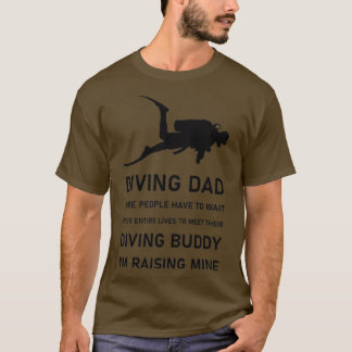 Diving dad Scuba Diver Scuba Diving 12 T-Shirt