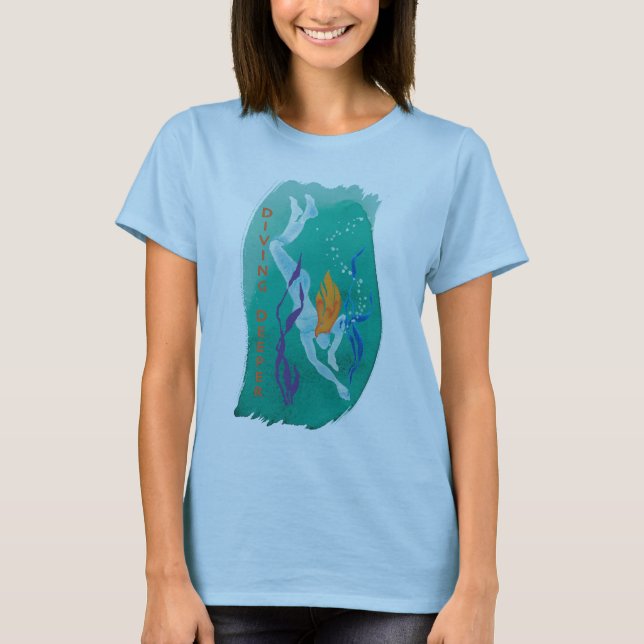 Diving Deeper Tee - Women's (Front)
