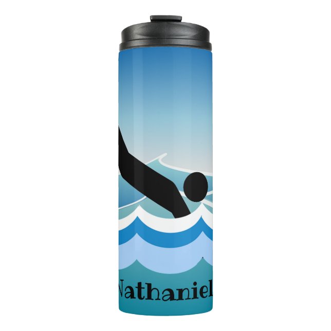 Diving Design Thermal Tumbler (Front)