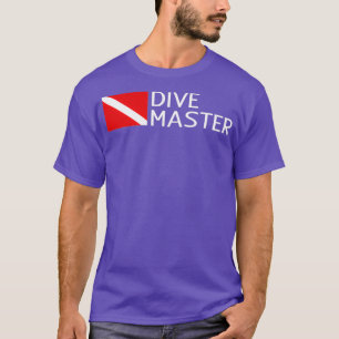 Diving Diving Flag amp Dive Master T-Shirt