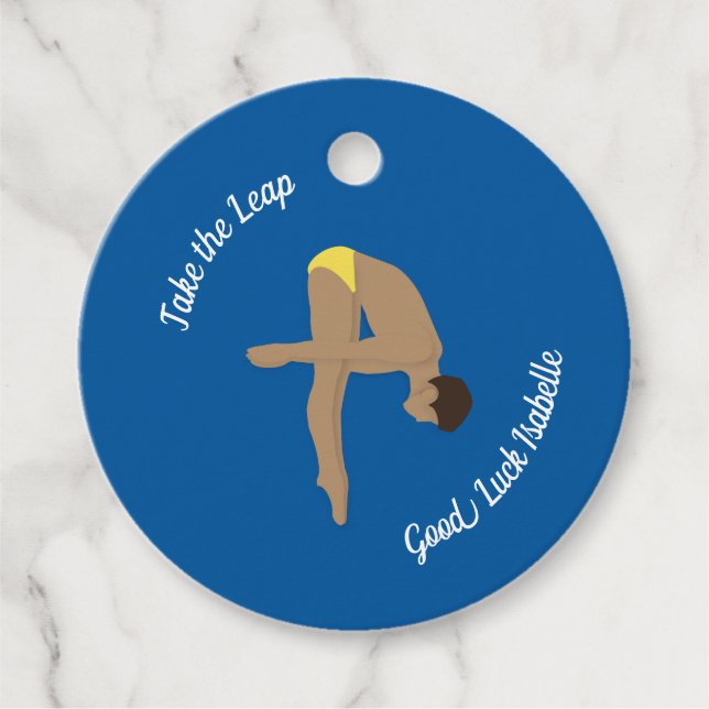 Diving Favour Tags (Front)