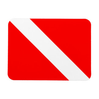 Diving Flag Scuba Diver Diver Down Magnet