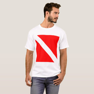 Diving Flag Scuba Diver Diver Down T-Shirt