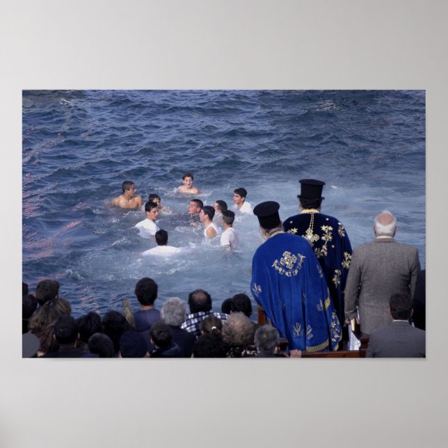 Diving for the Cross Poster (Front)