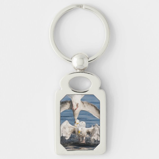 Diving Gulls Key Ring (Front)