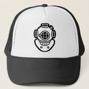 Diving Helmet Trucker Hat