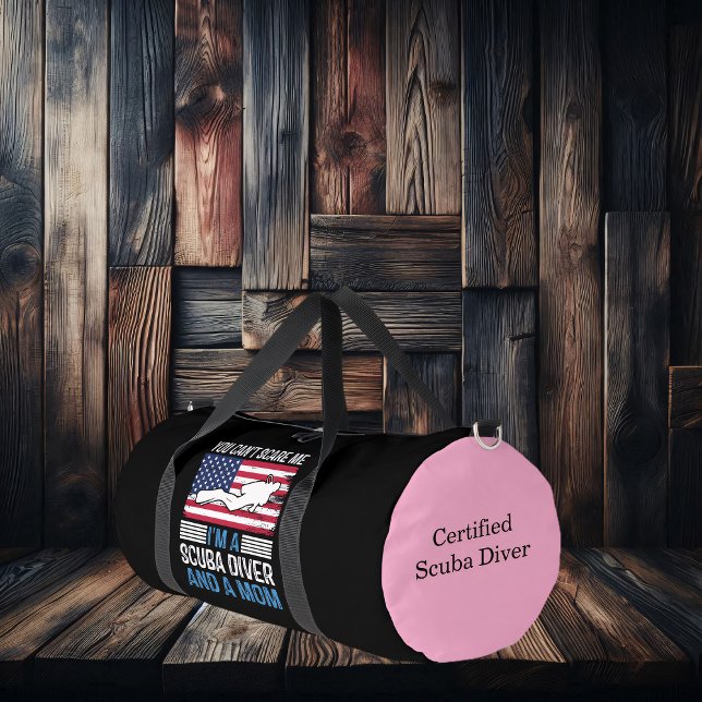 Diving Into Adventure Beneath Vibrant Waves Duffle Bag (Creator Uploaded)