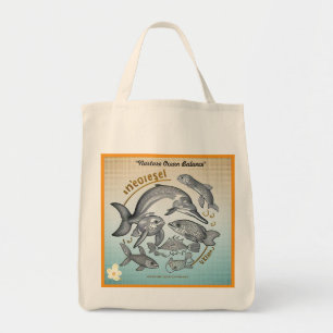 "Diving into Extinction" Tote Bag