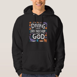 Diving Into Friendship With God Scuba VBS 2024 Chr Hoodie