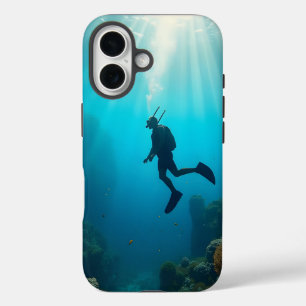diving is the best in bonaire iPhone 16 case