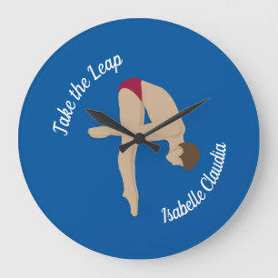 Diving Large Clock
