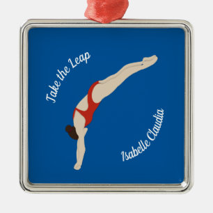 Diving Metal Tree Decoration