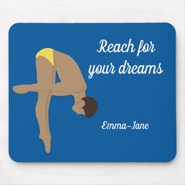 Diving Mouse Mat (Front)